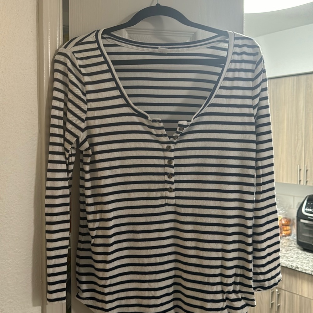 Old Navy striped long sleeve